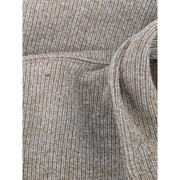 Vintage Polo Sweater Men Size L Cable Knit Textured Neutral Heritage 90s Preppy - Picture 4 of 10